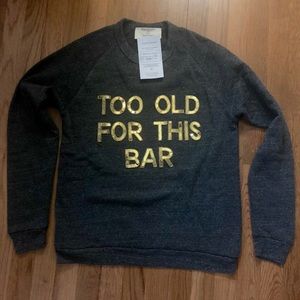 Bow & Drape L. Sweatshirt - NWT